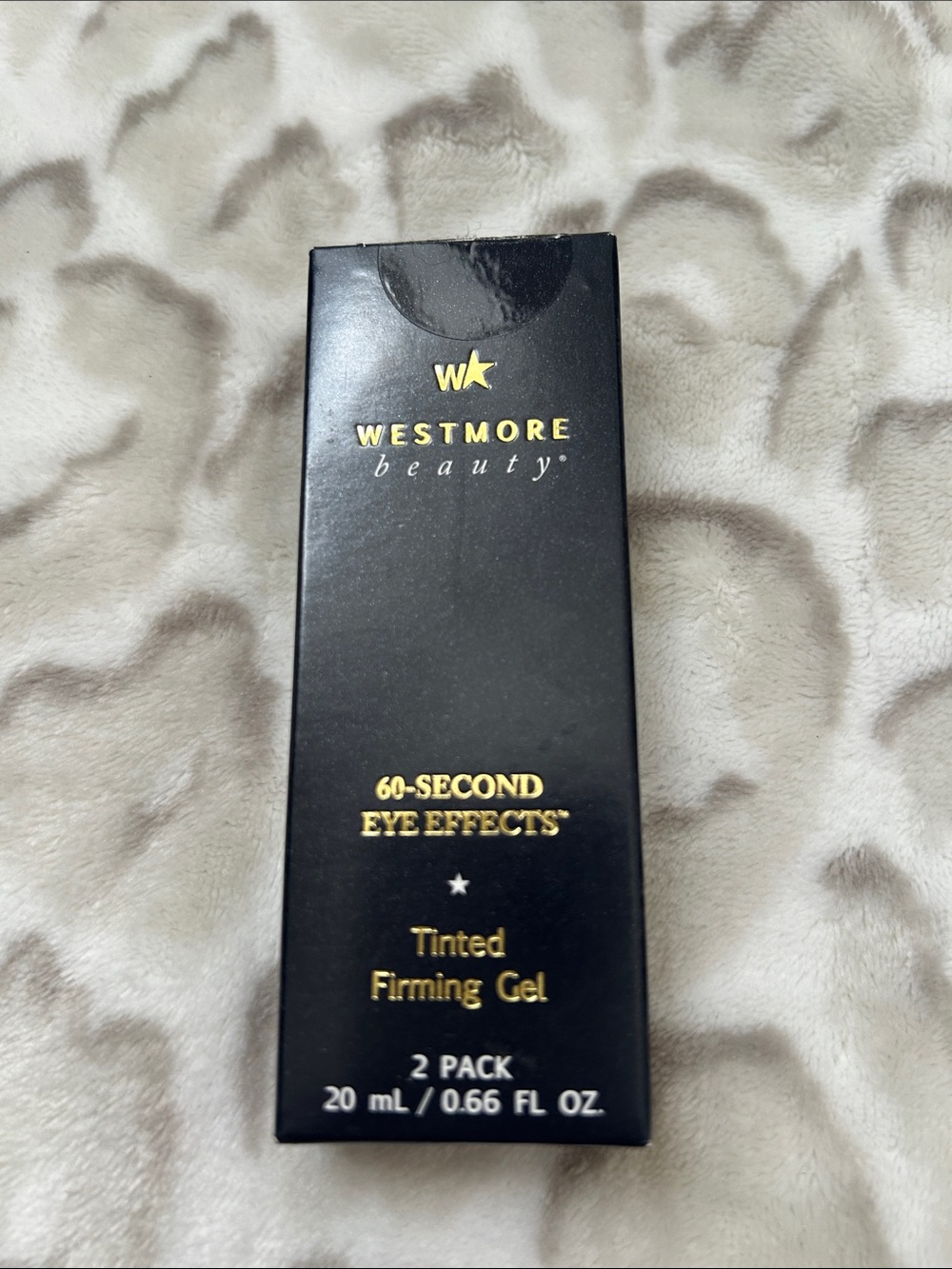 Westmore Beauty 60-Second Eye Effects Tinted Firming Gel - Black Packaging
